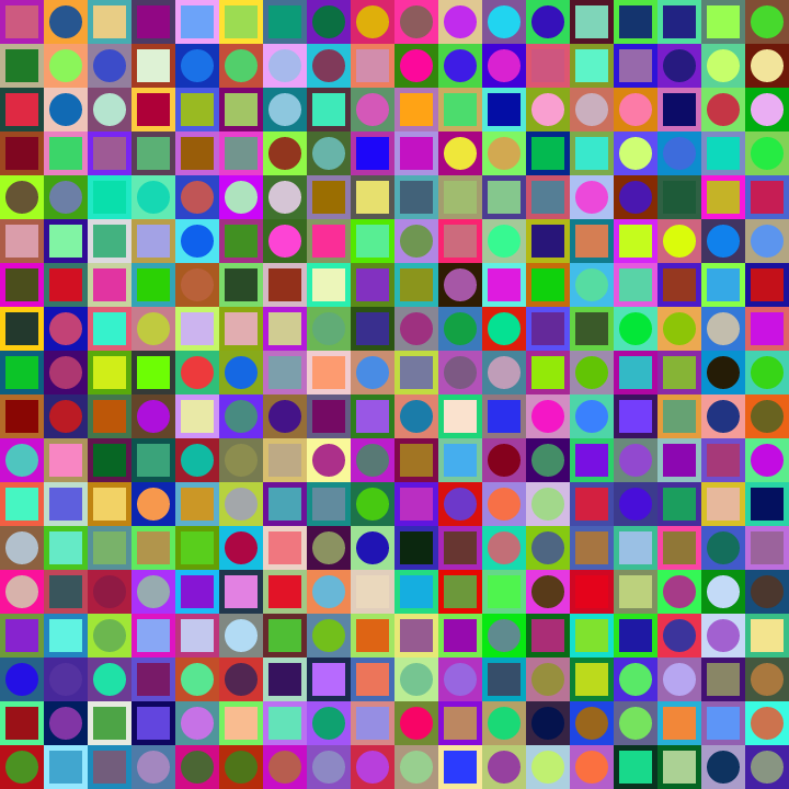 Square Dot Composition #223