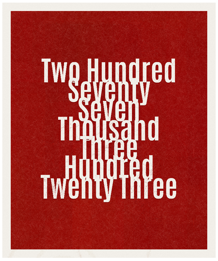 Count #277323