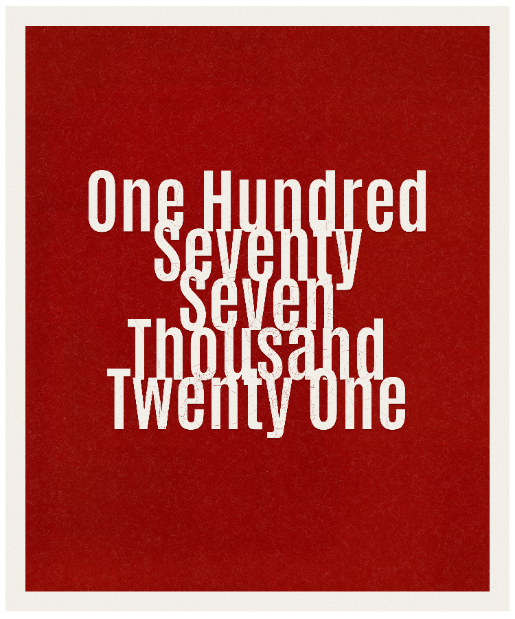 Count #177021