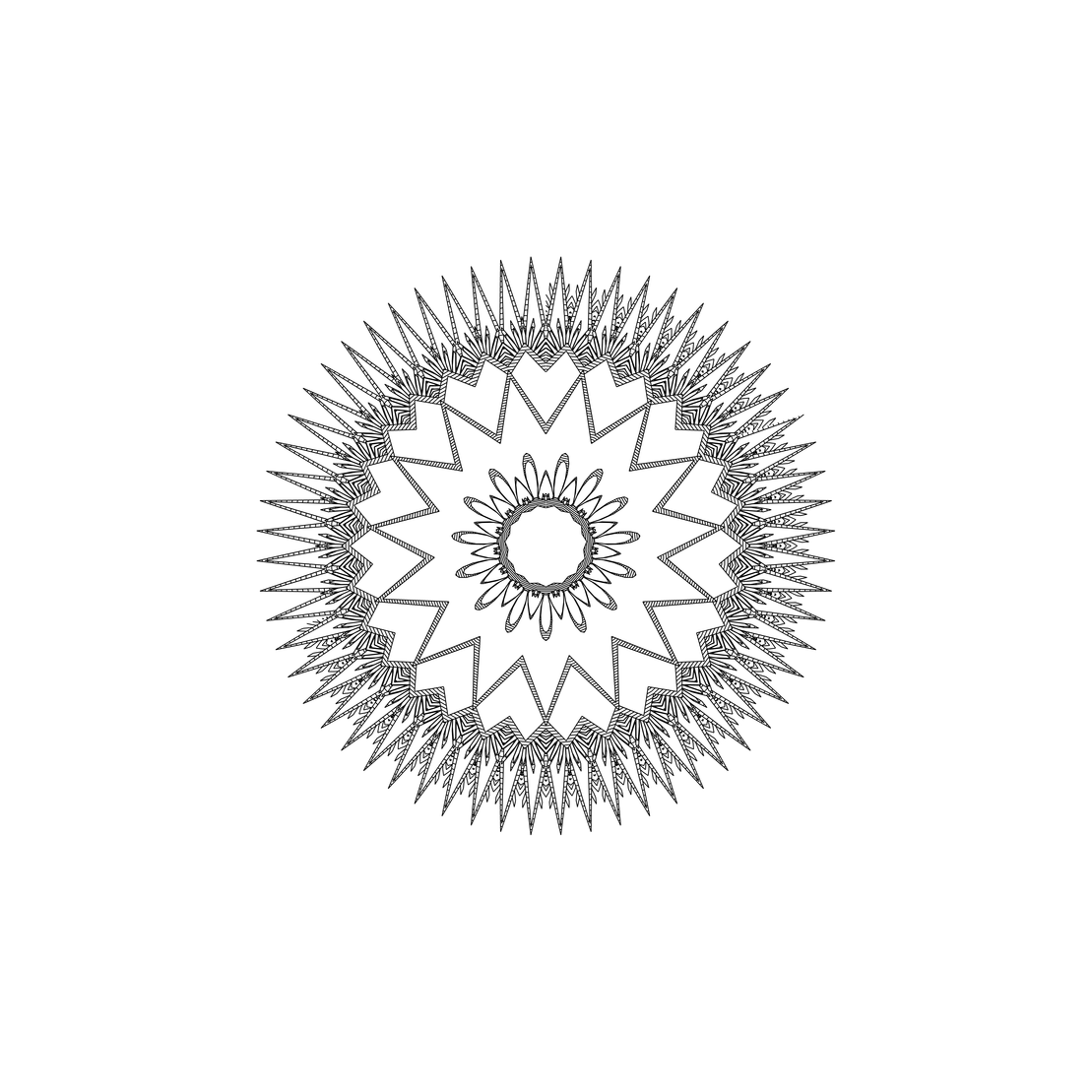 LL21 Mandala #746