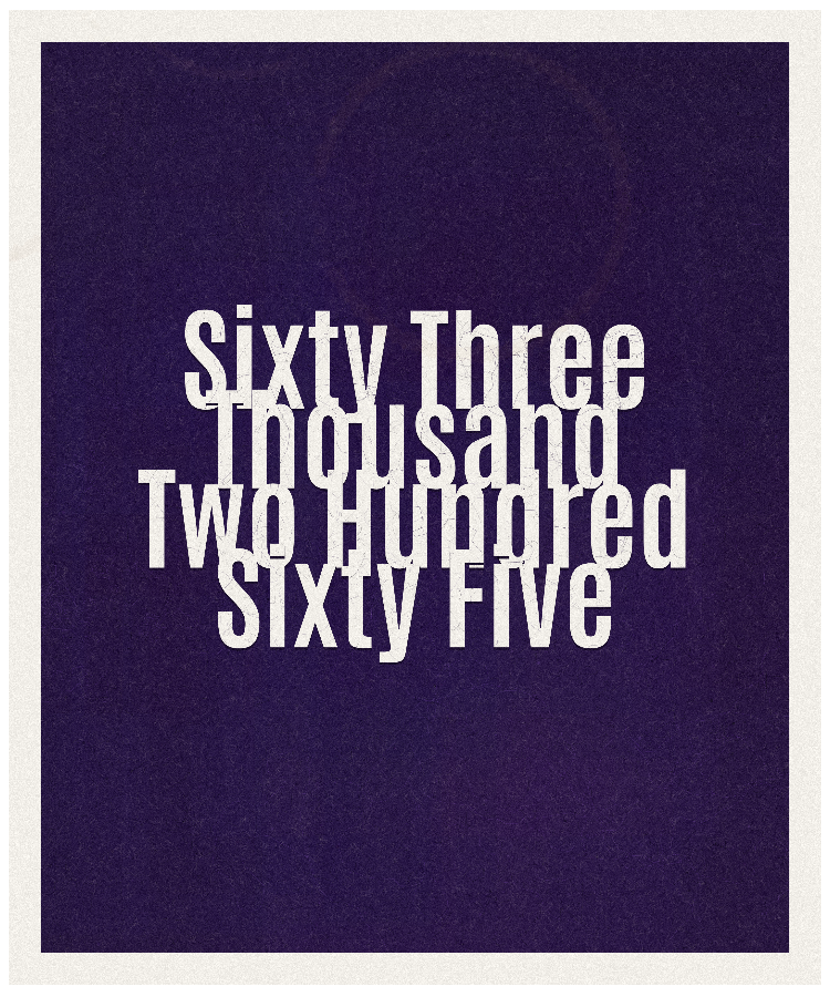 Count #63265