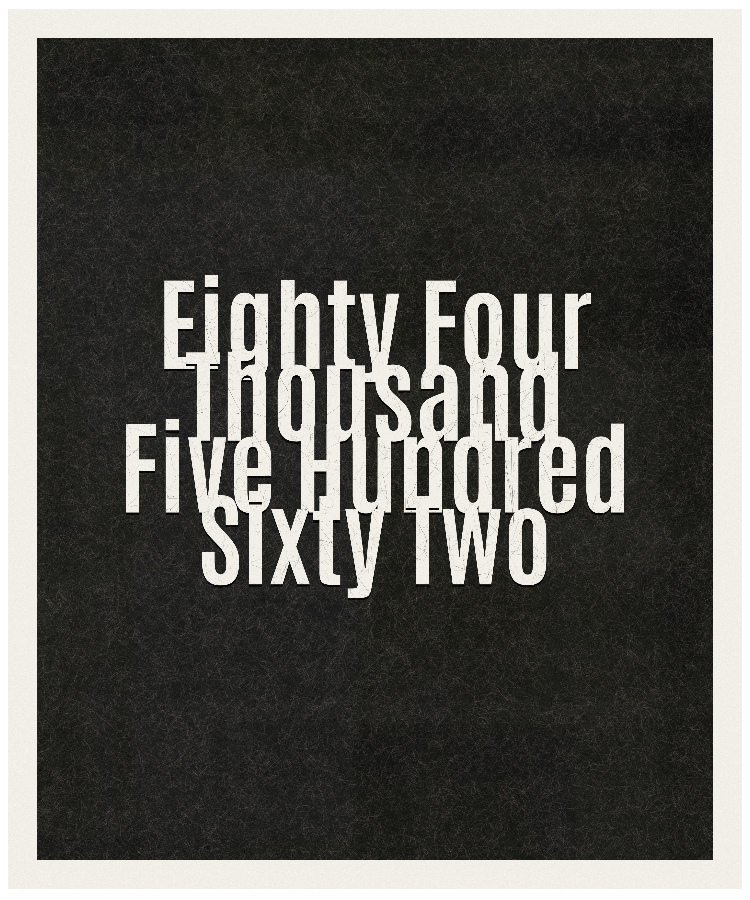 Count #84562