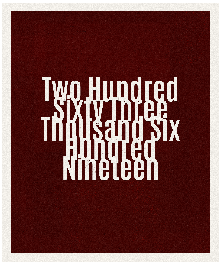 Count #263619