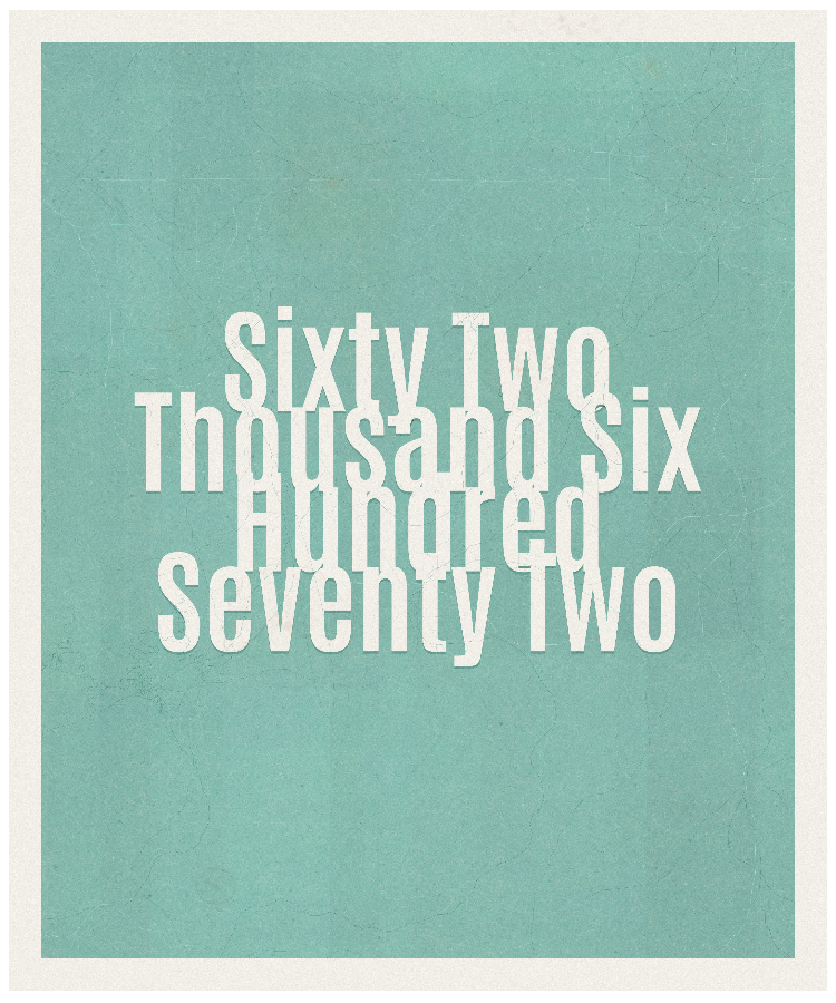 Count #62672