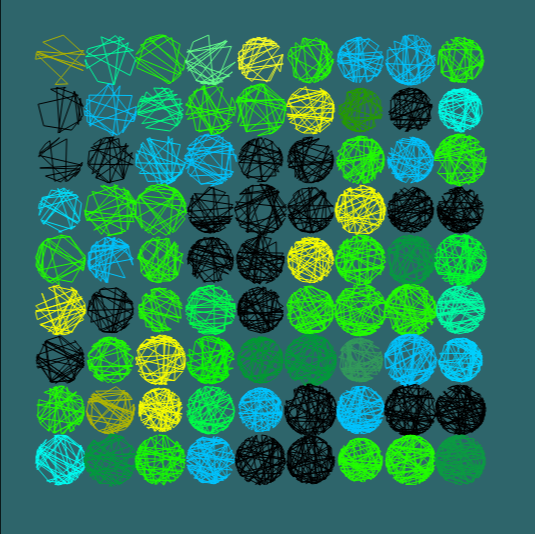  broken circles #9