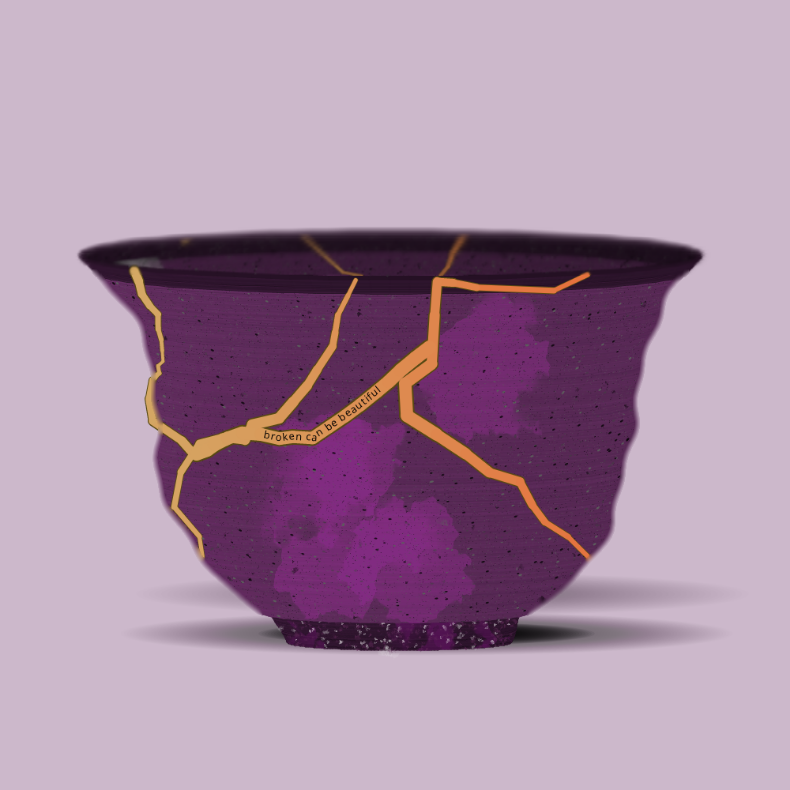 Kintsugi Pottery #19