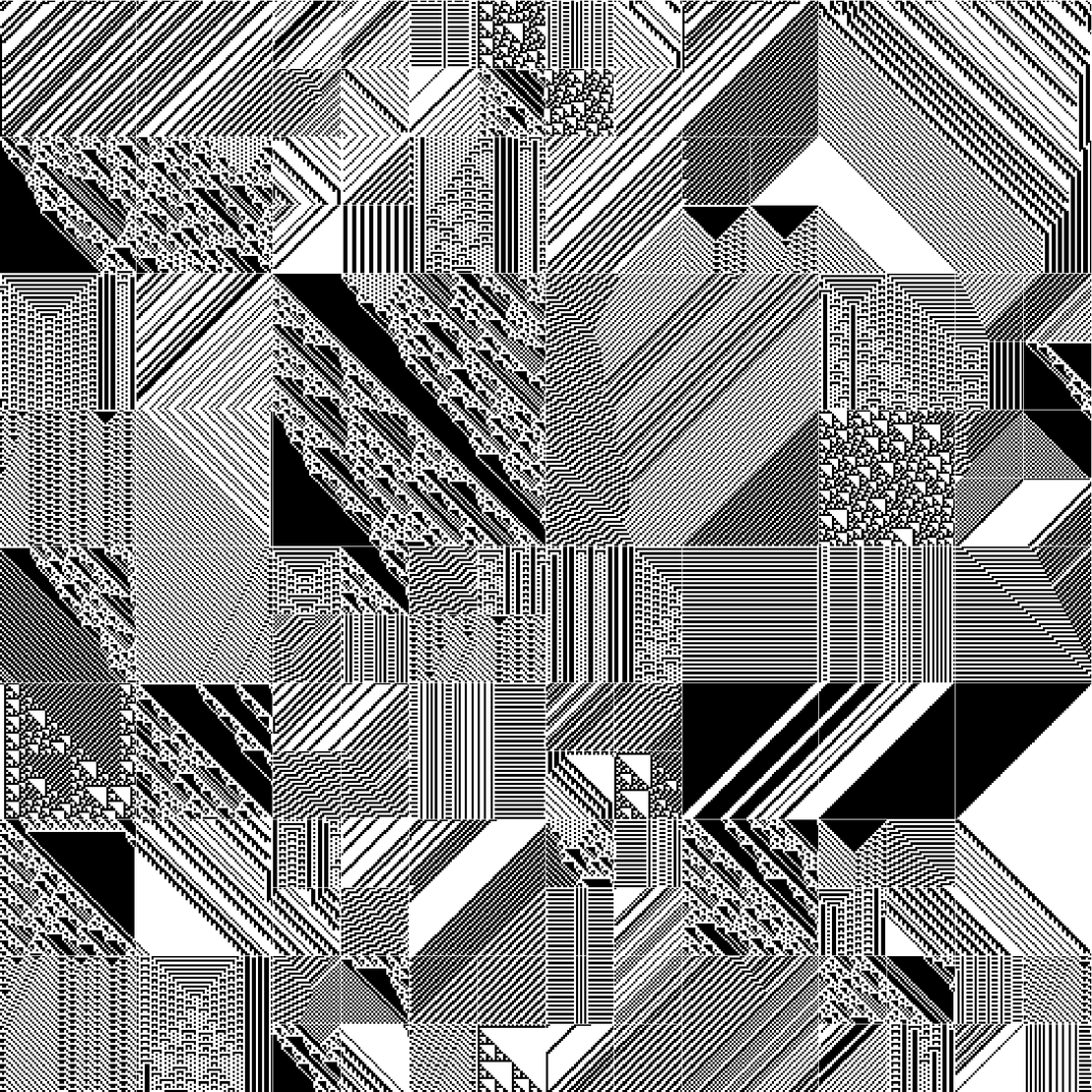 RULES (for Elementary Cellular Automata) #353