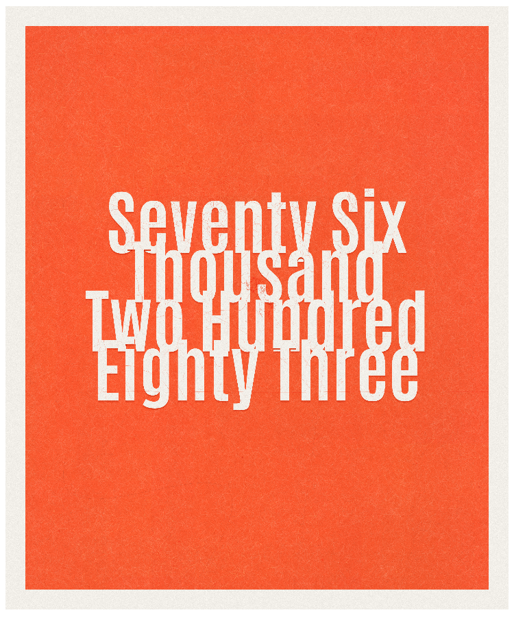 Count #76283