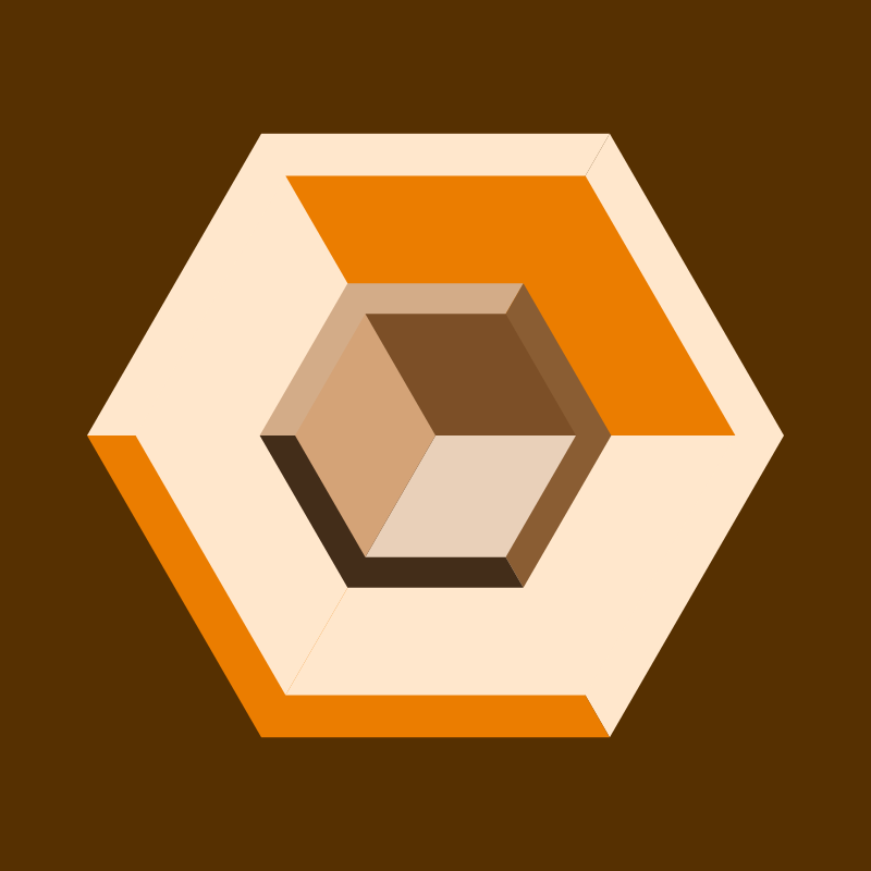 Hexagones - Art for Bots #30