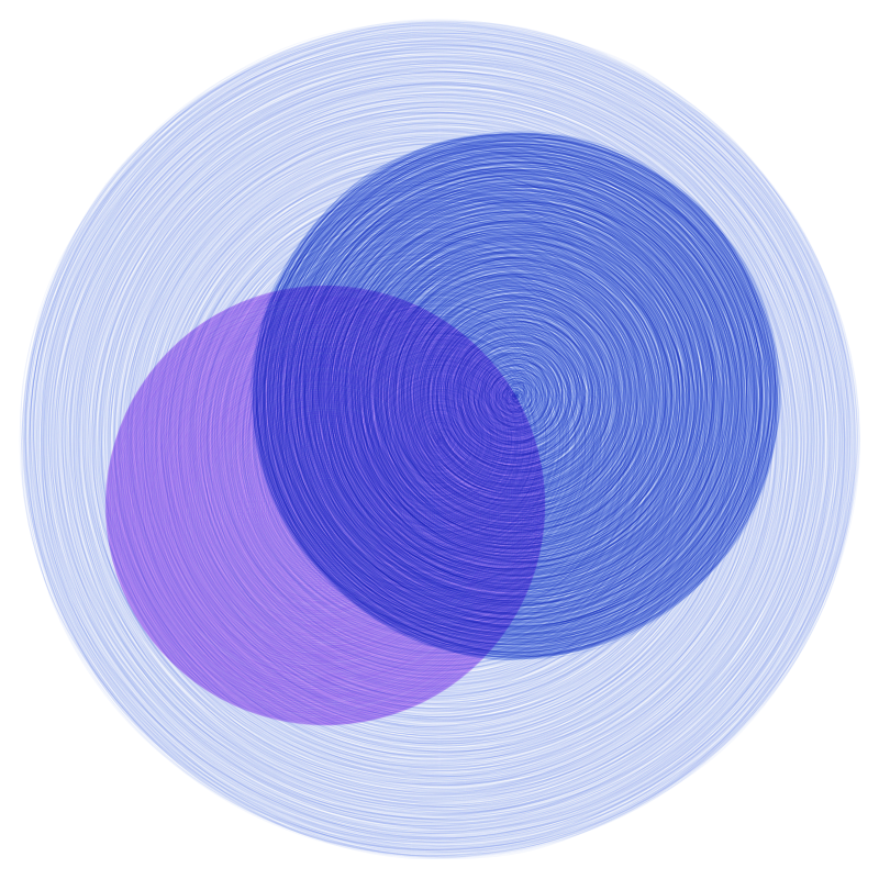 Brushed Circles #18