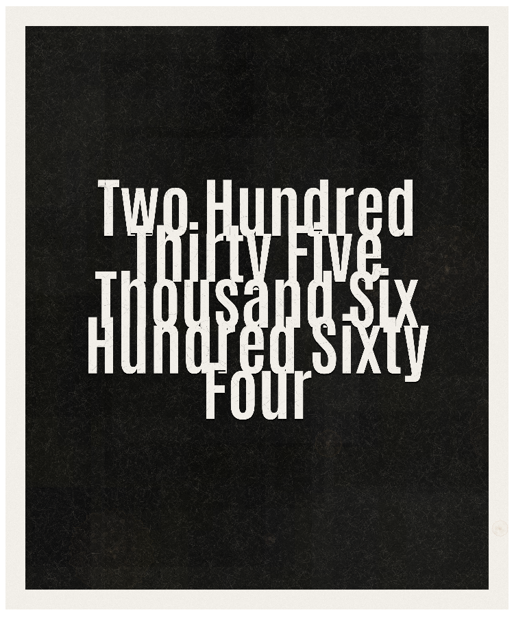Count #235664