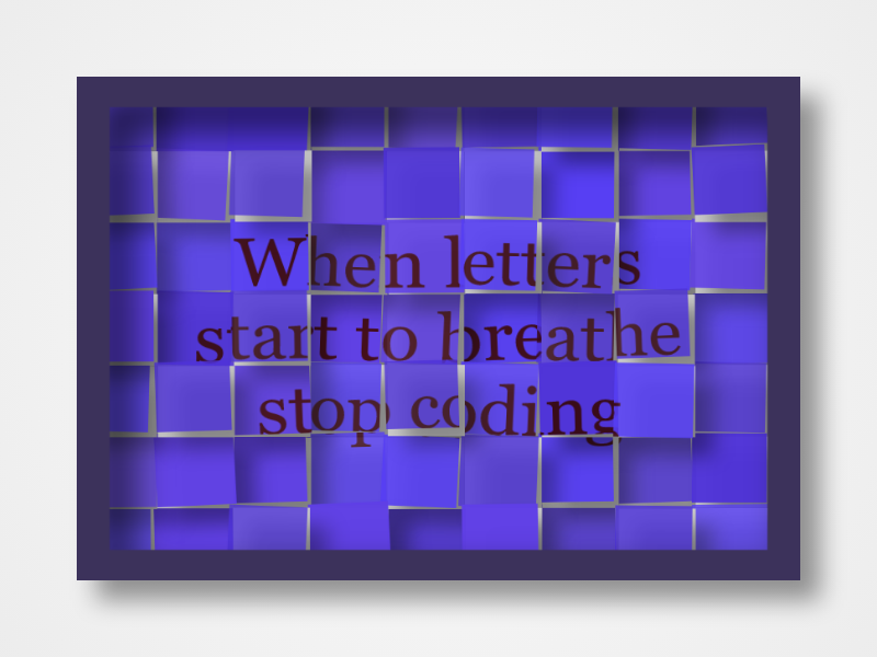 The Metaphor Machine #7088