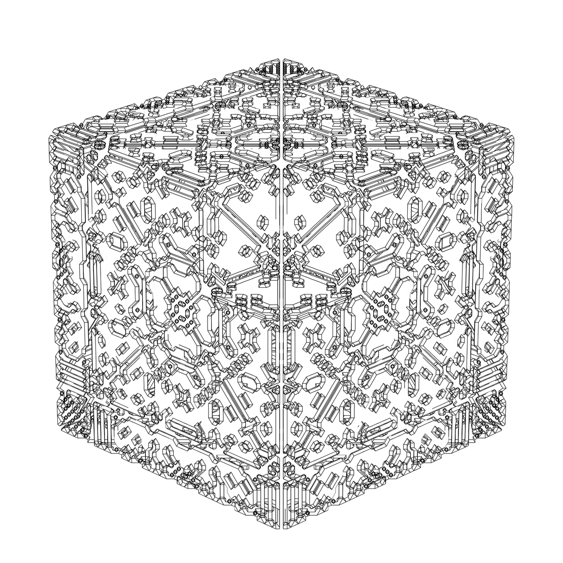 LL21 Alien Art Cube #560