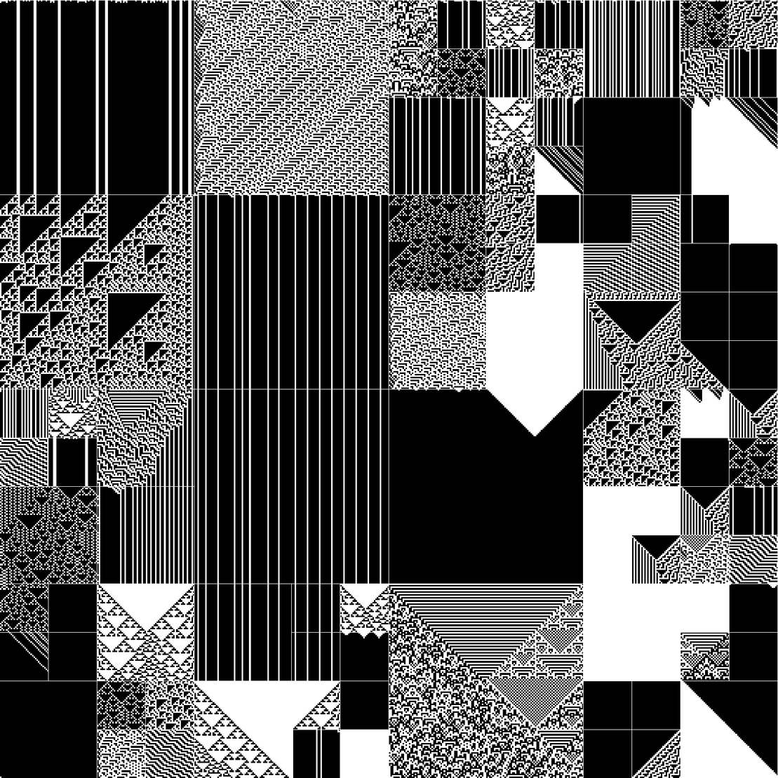 RULES (for Elementary Cellular Automata) #430