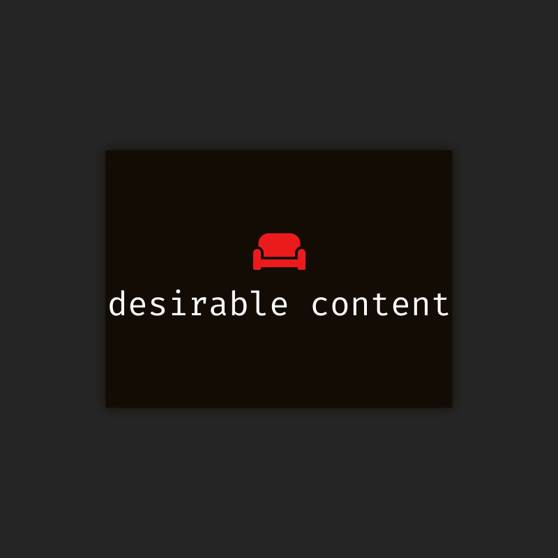 desirable content #27