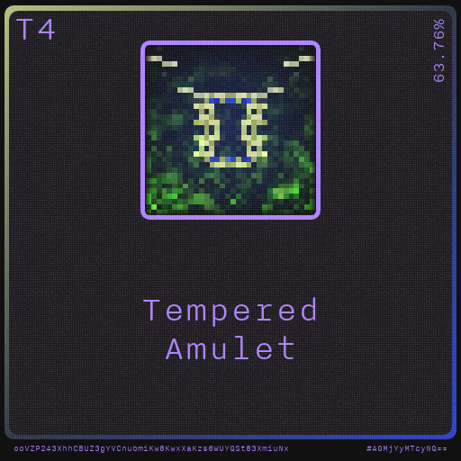 Gear for your quests - Amulet #77