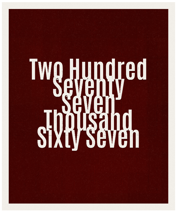 Count #277067