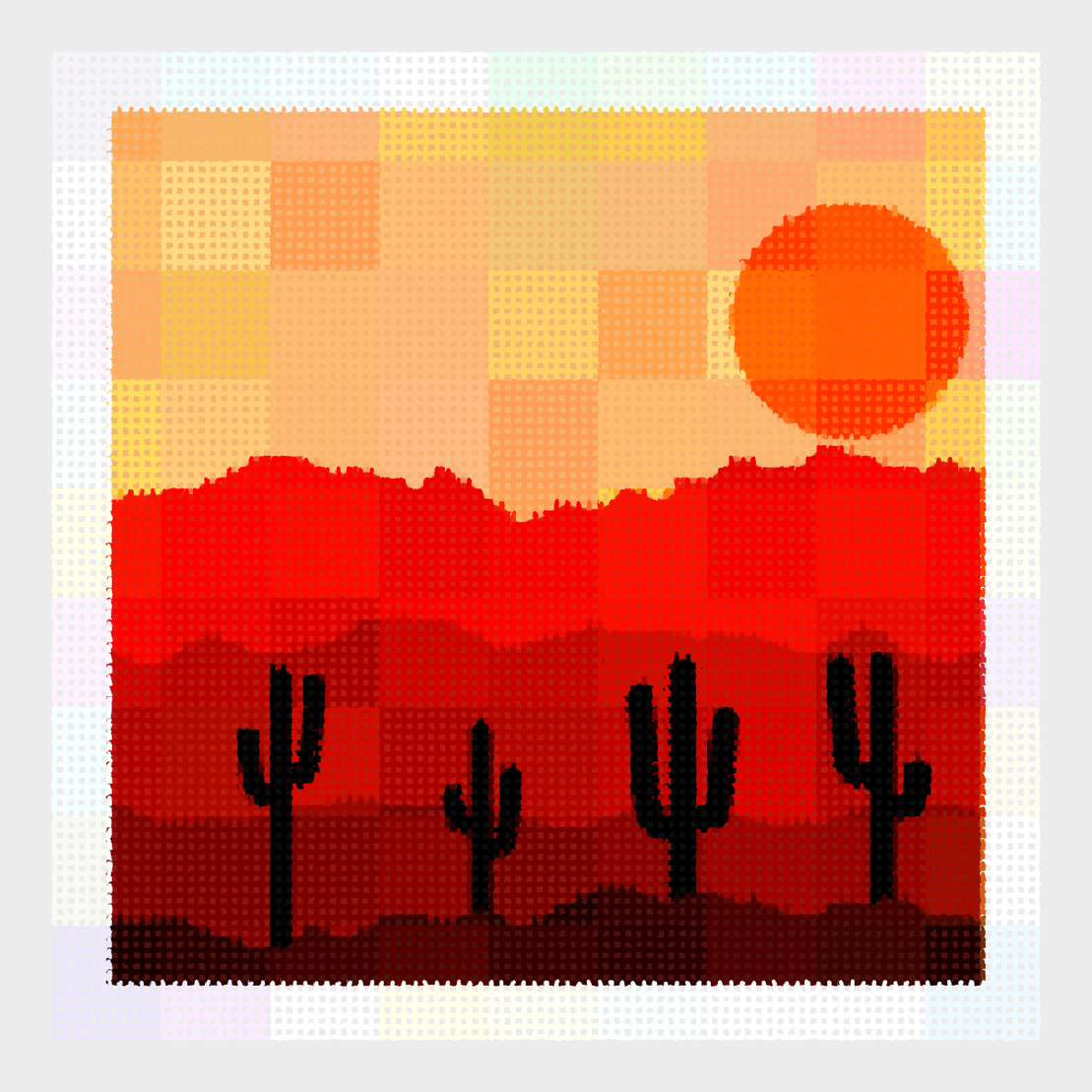 Saguaros #50