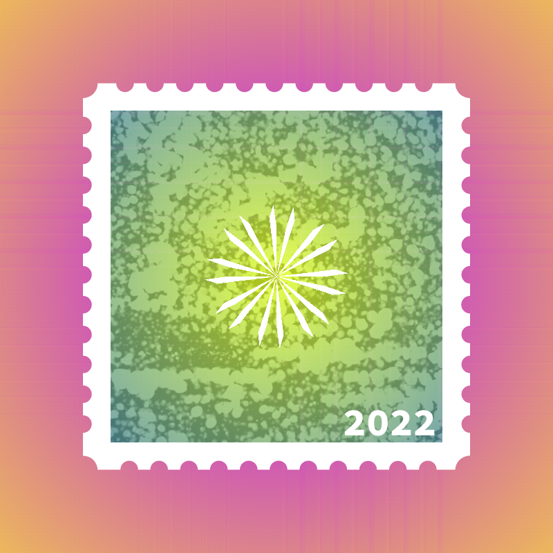 Snowflake stamp #25