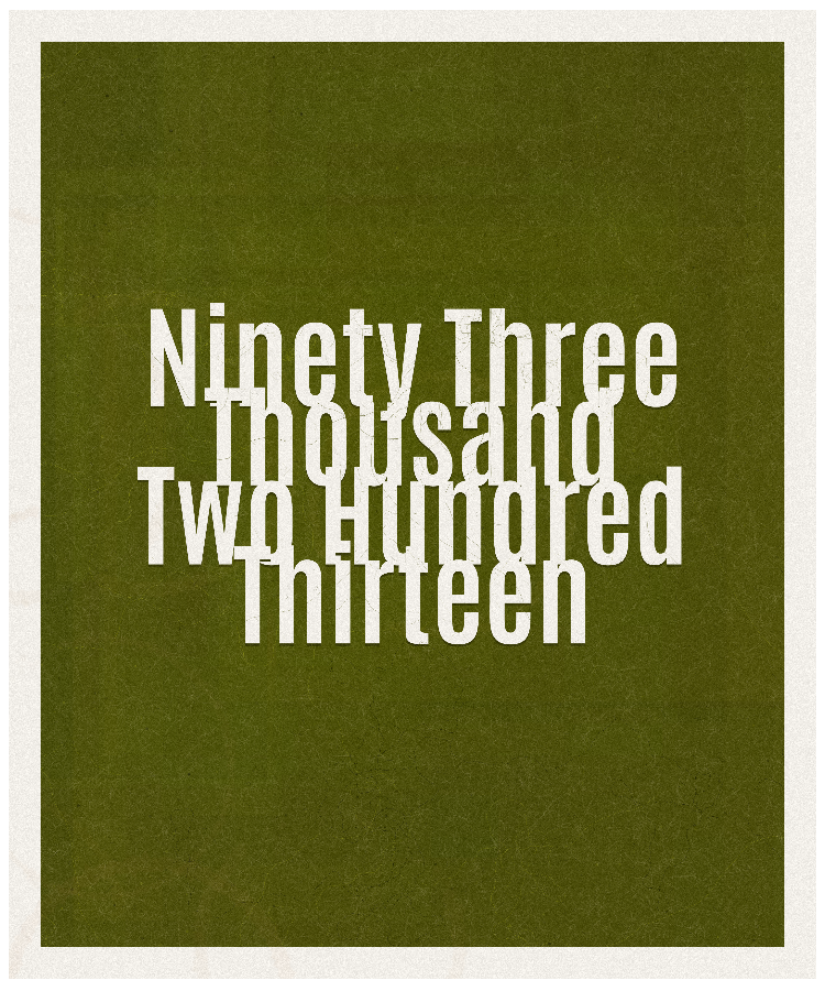 Count #93213