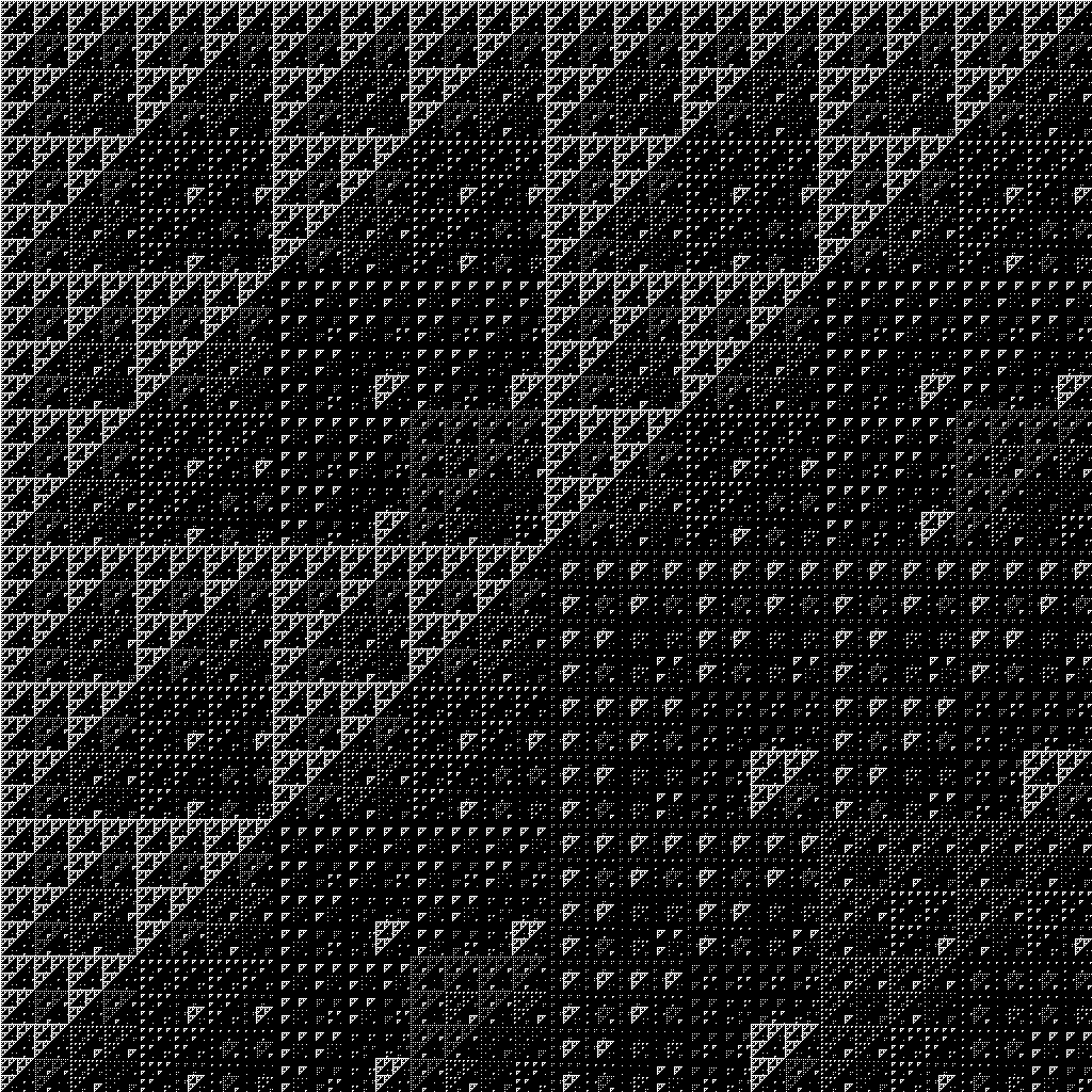 Sierpiński triangles #5