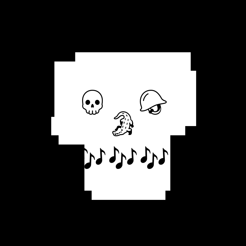 NotSkull(B&W) #65