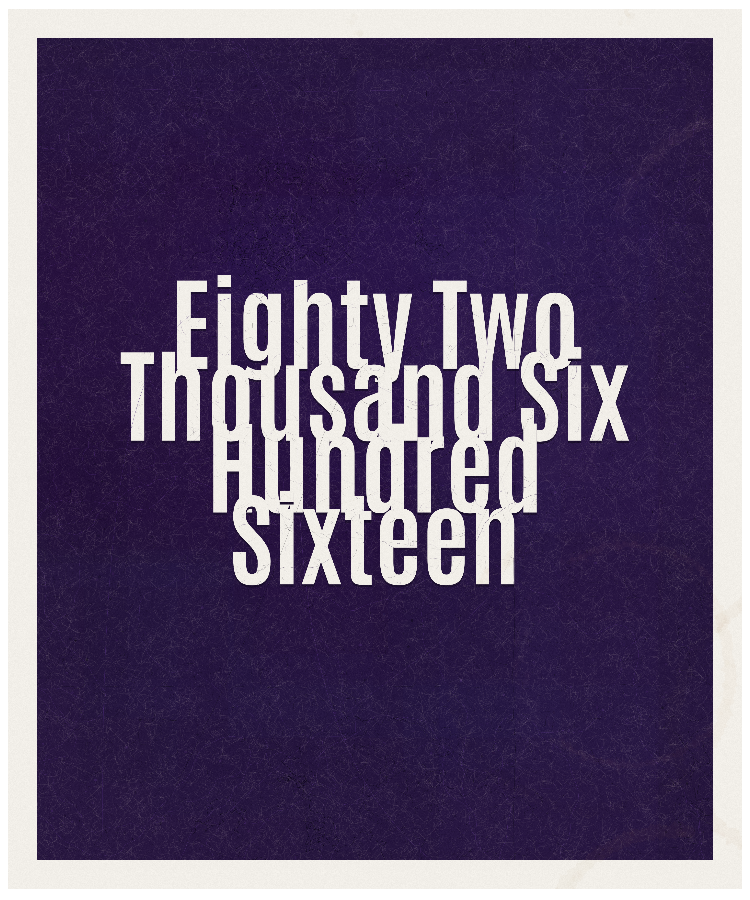 Count #82616