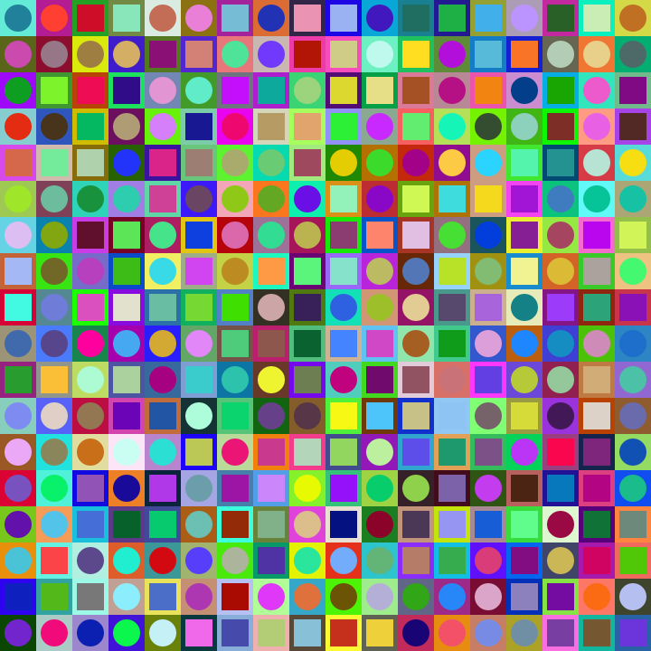 Square Dot Composition #146