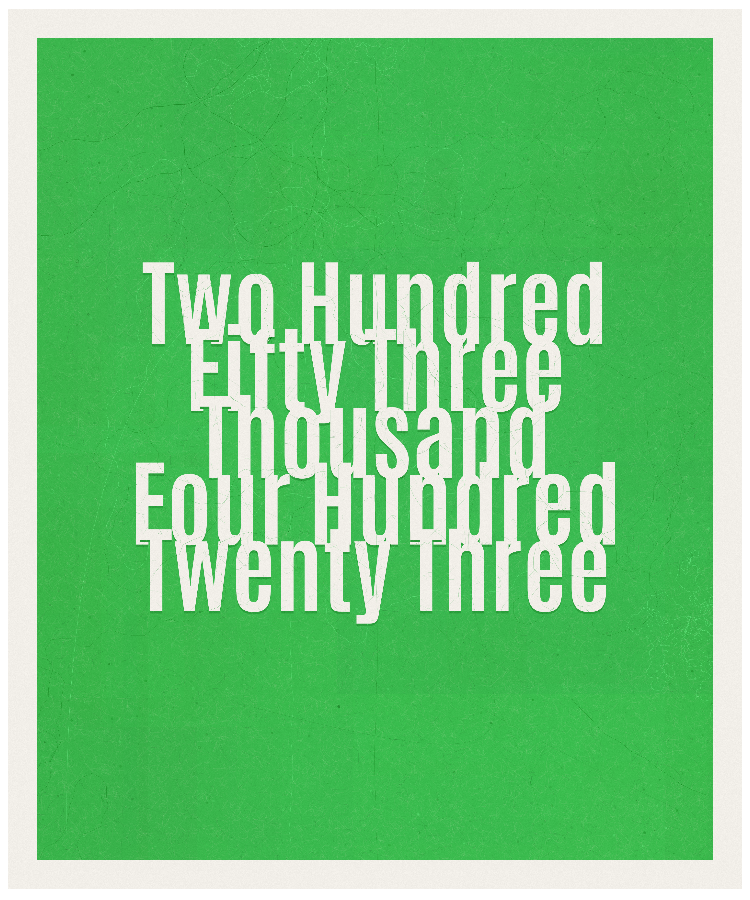 Count #253423