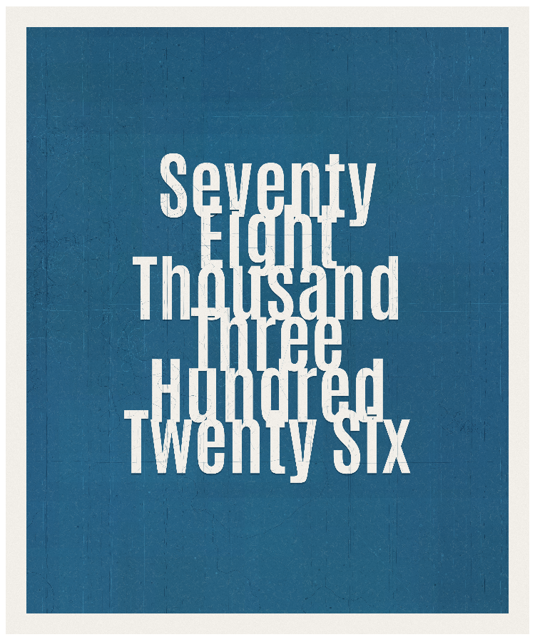 Count #78326