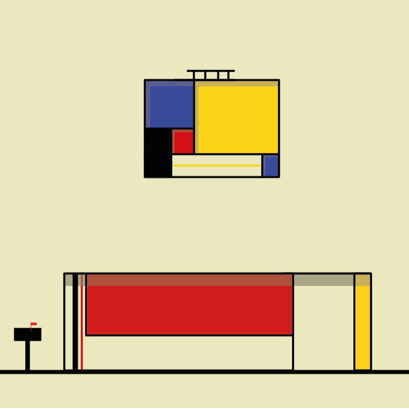 The Mondrian’s Houses #44