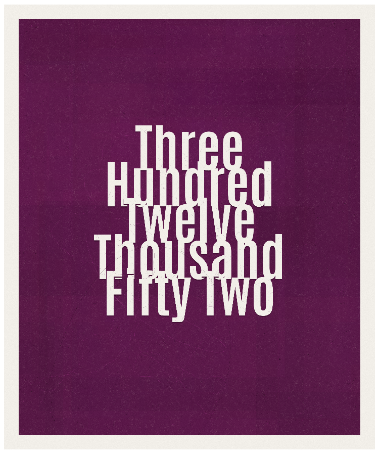 Count #312052