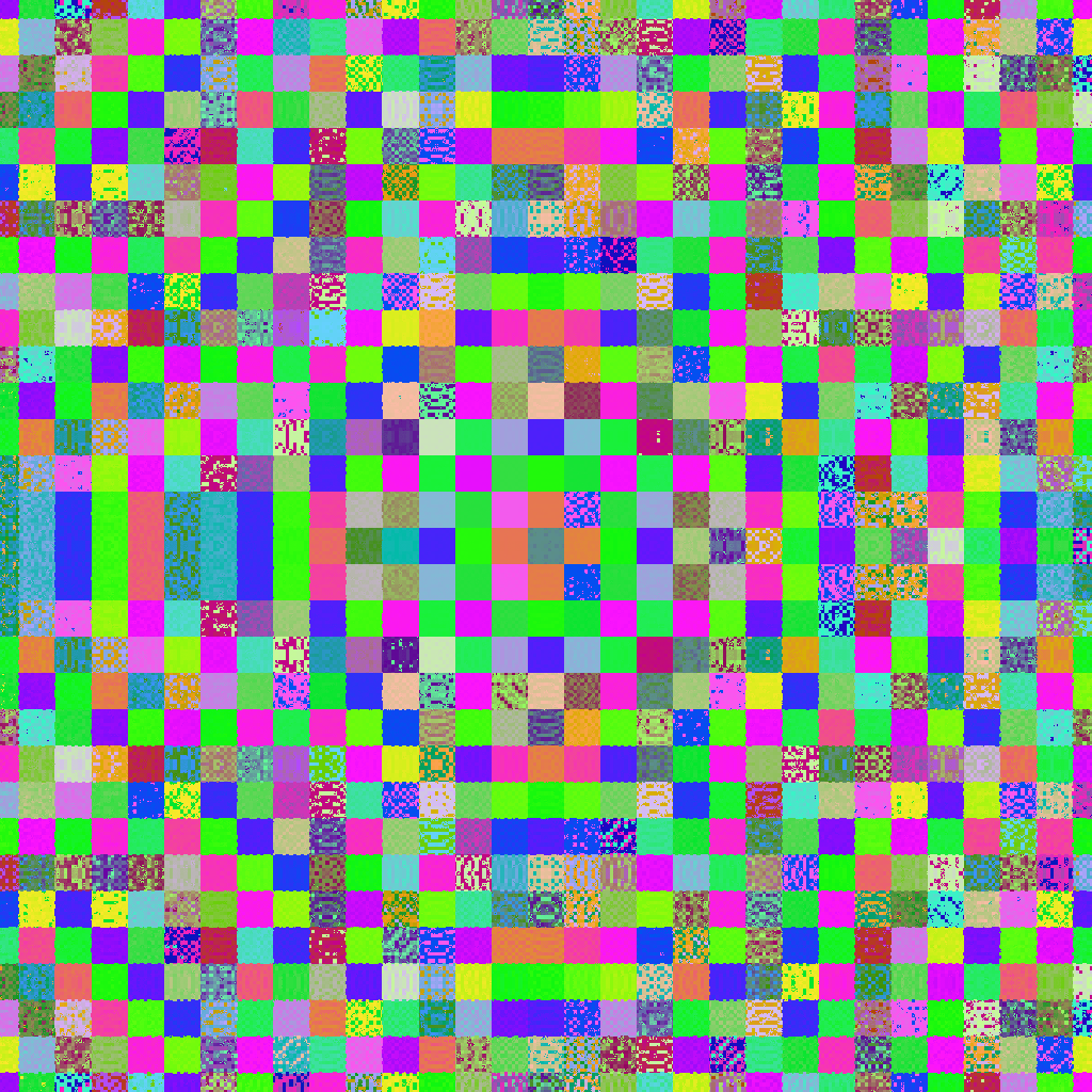 glitched quilt sq #5