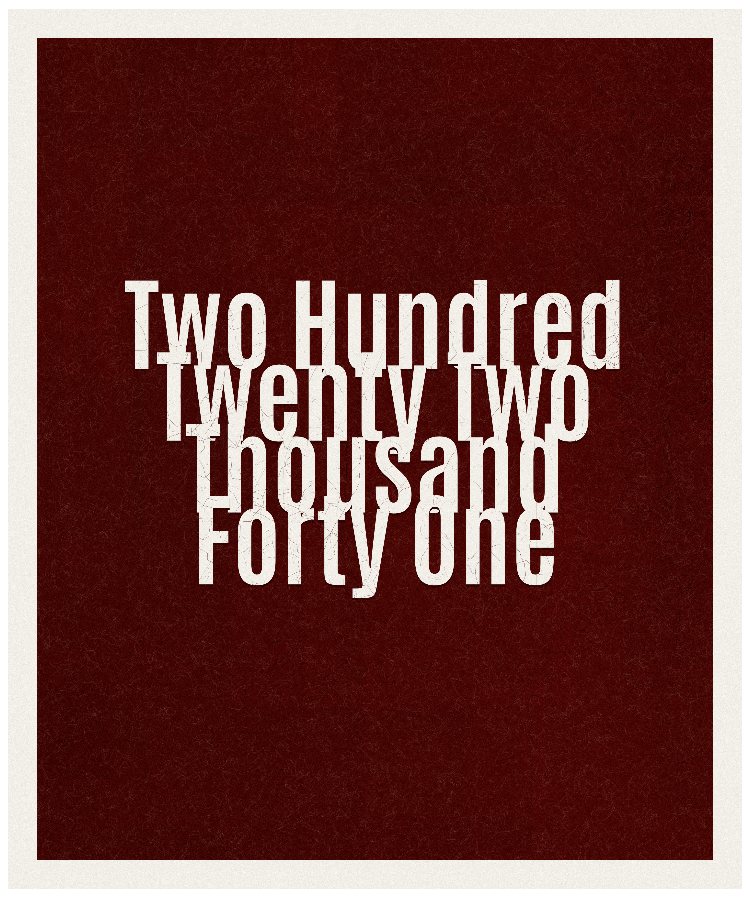 Count #222041
