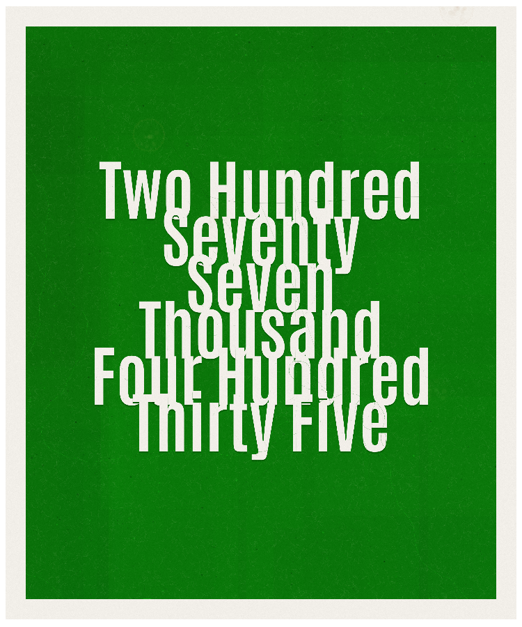 Count #277435