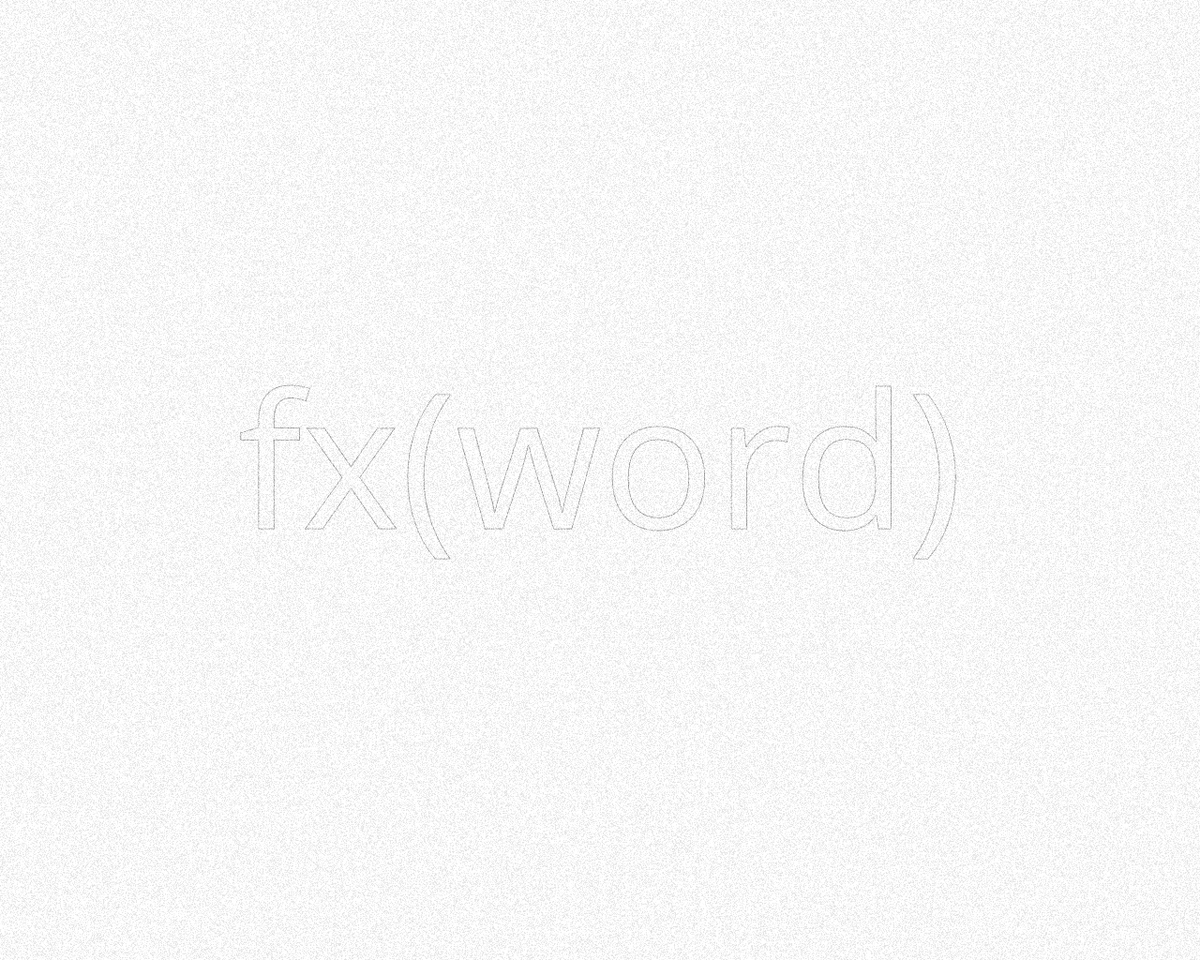 fx(word) #58