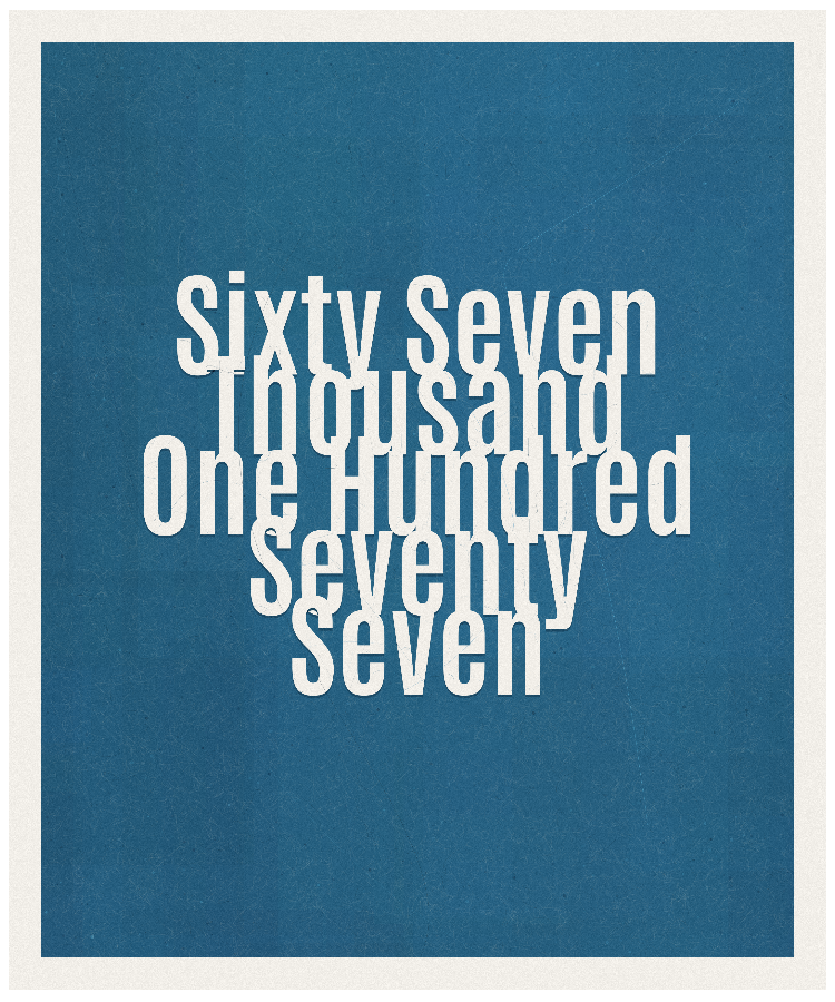 Count #67177