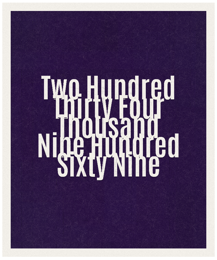 Count #234969