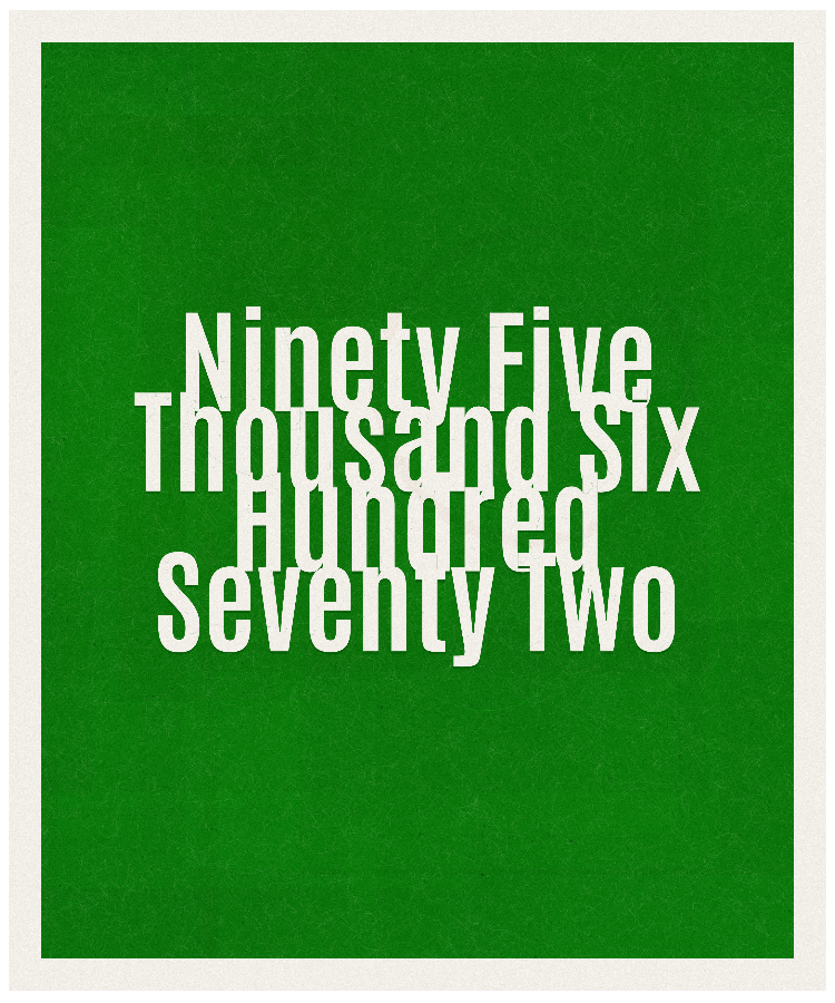 Count #95672