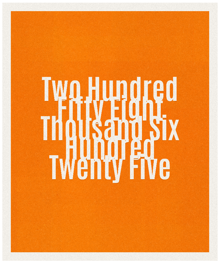 Count #258625