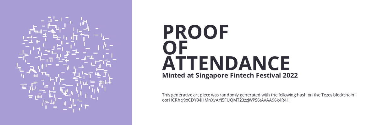 SFF2022 Proof of Attendance Token #610