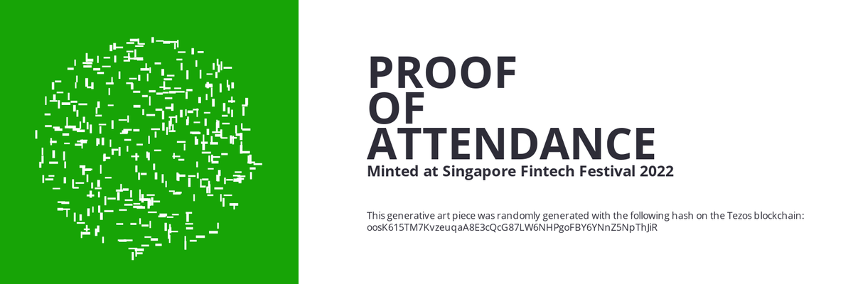 SFF2022 Proof of Attendance Token #496