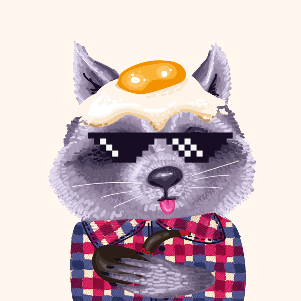 Cool Raccoon Collection #20