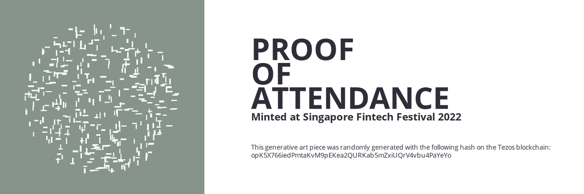 SFF2022 Proof of Attendance Token #918