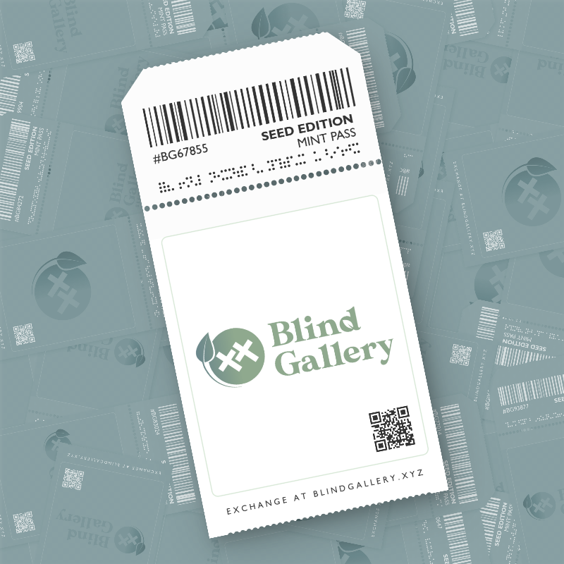 Blind Gallery Mint Pass (Seed Edition) #158