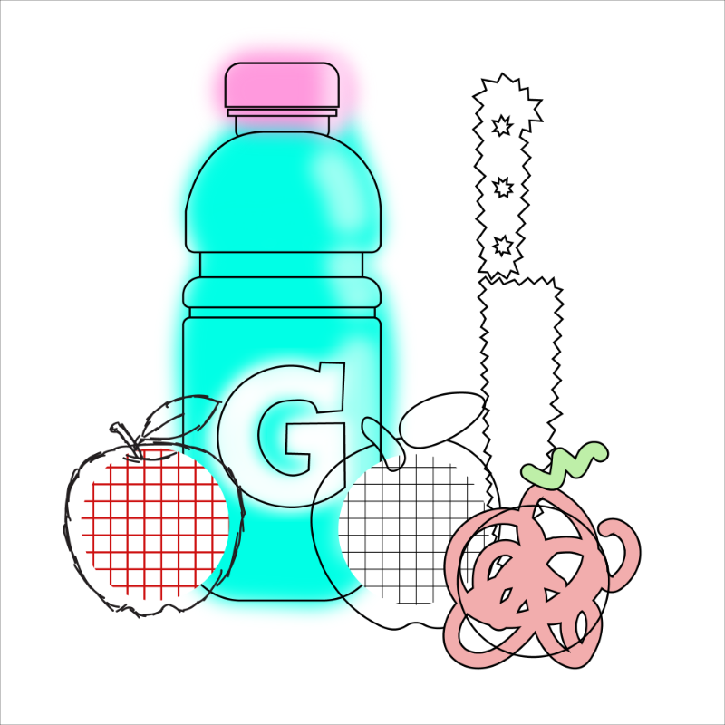 gatorade and apples #235