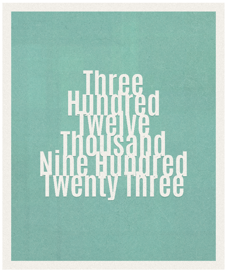 Count #312923