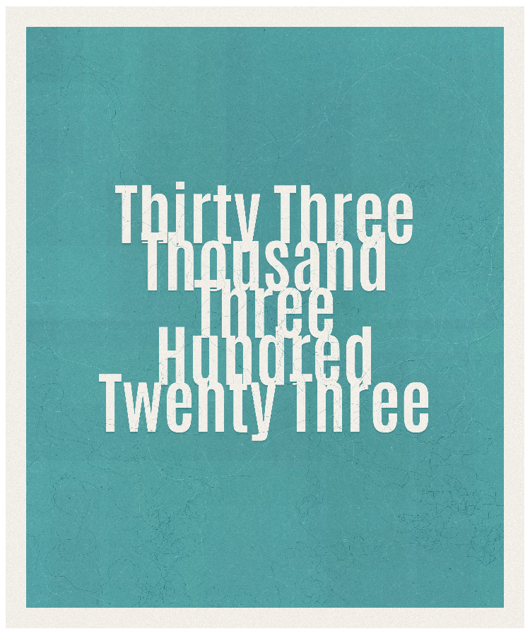 Count #33323