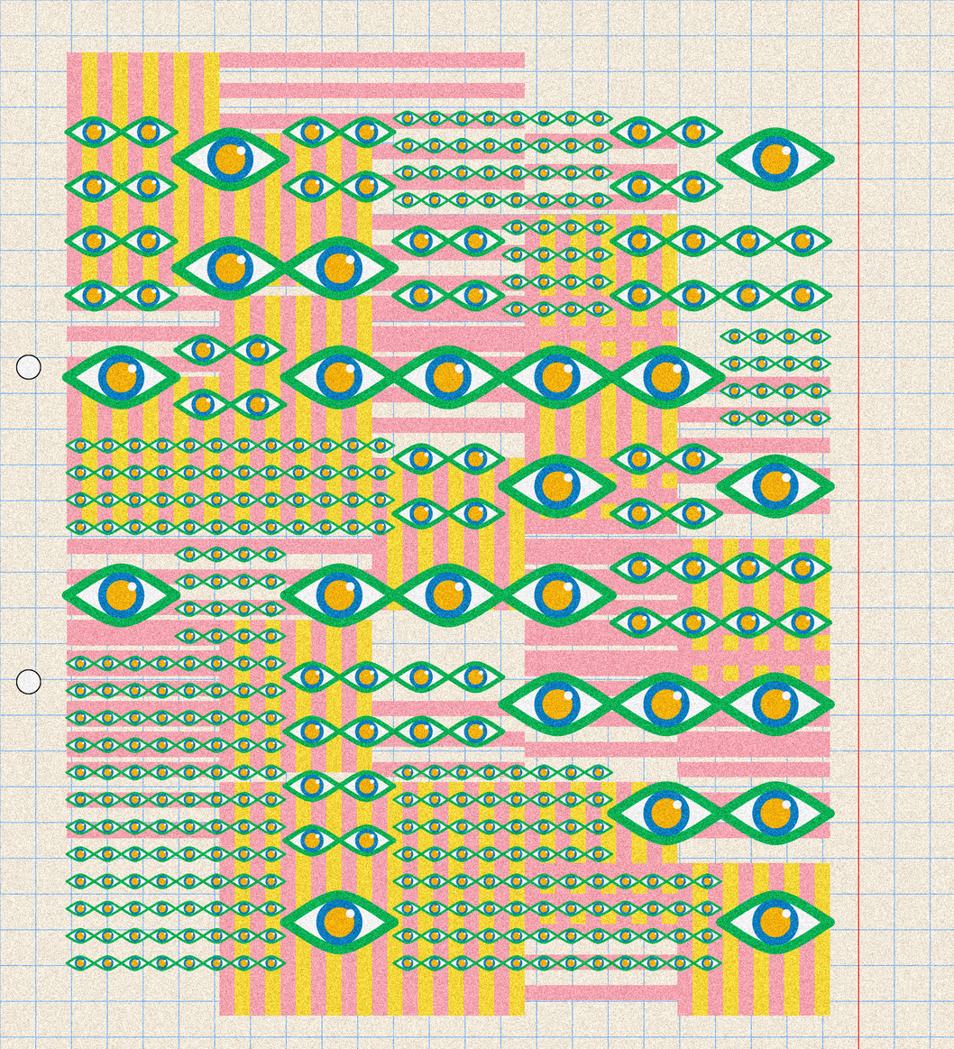 sketchbook page 10: surveillance #12