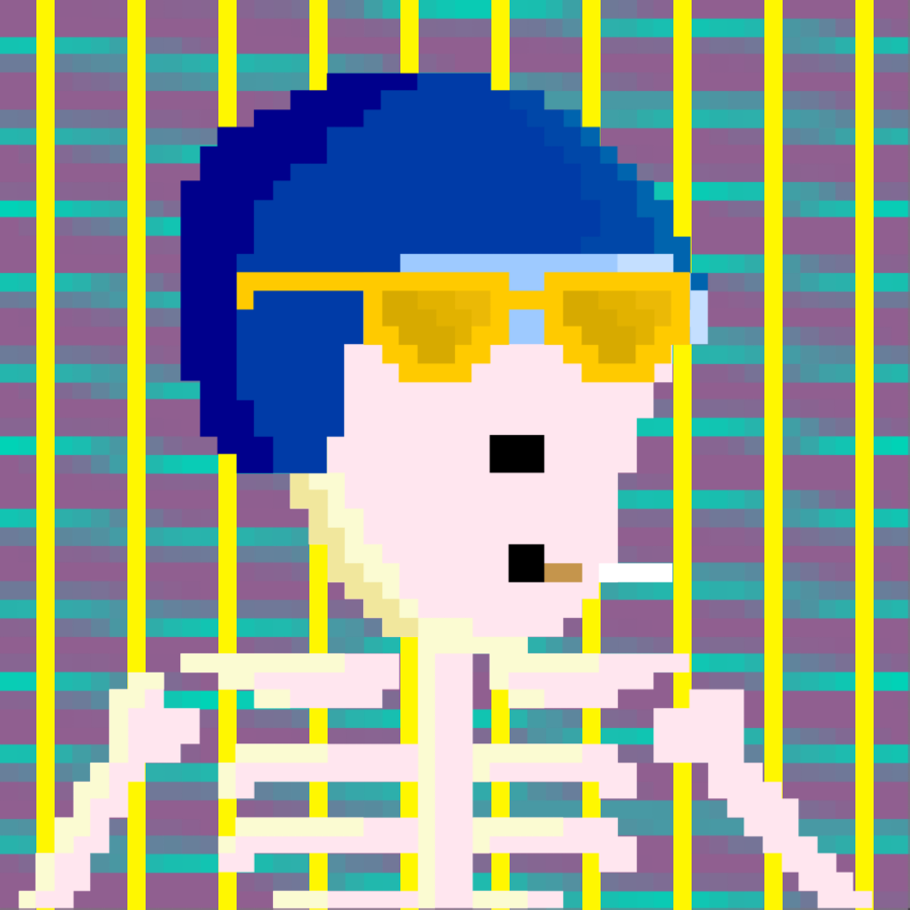 PIXEL SKULLETTI 1 #30